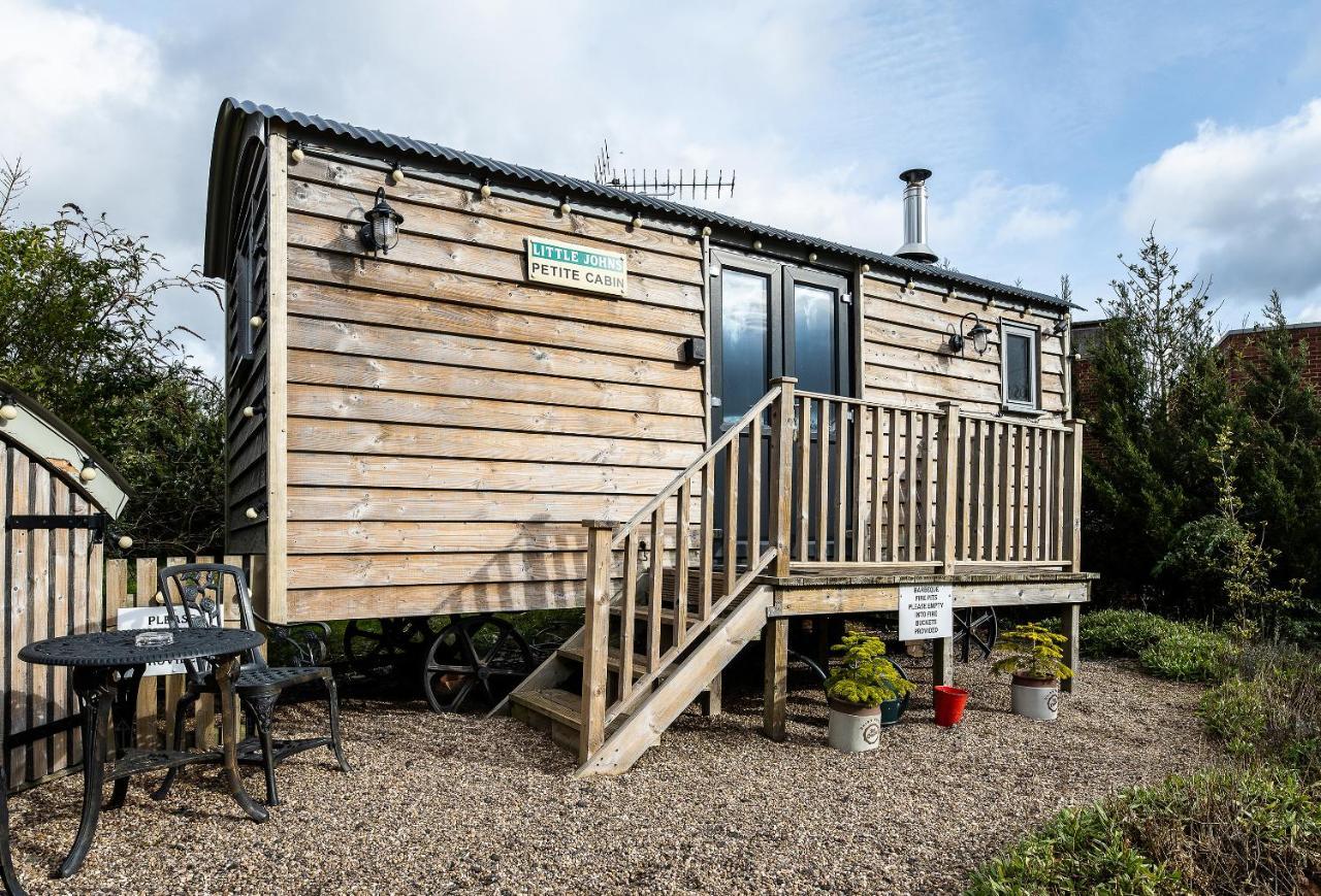 Blidworth The Little John Petite Cosy Log Cabin - Sleeps 2, Great For Romantic Breaks, Couples, Single Guests, Near Sherwood Forest At Fairview Farm, Nottingham Set In 88 Acres מראה חיצוני תמונה